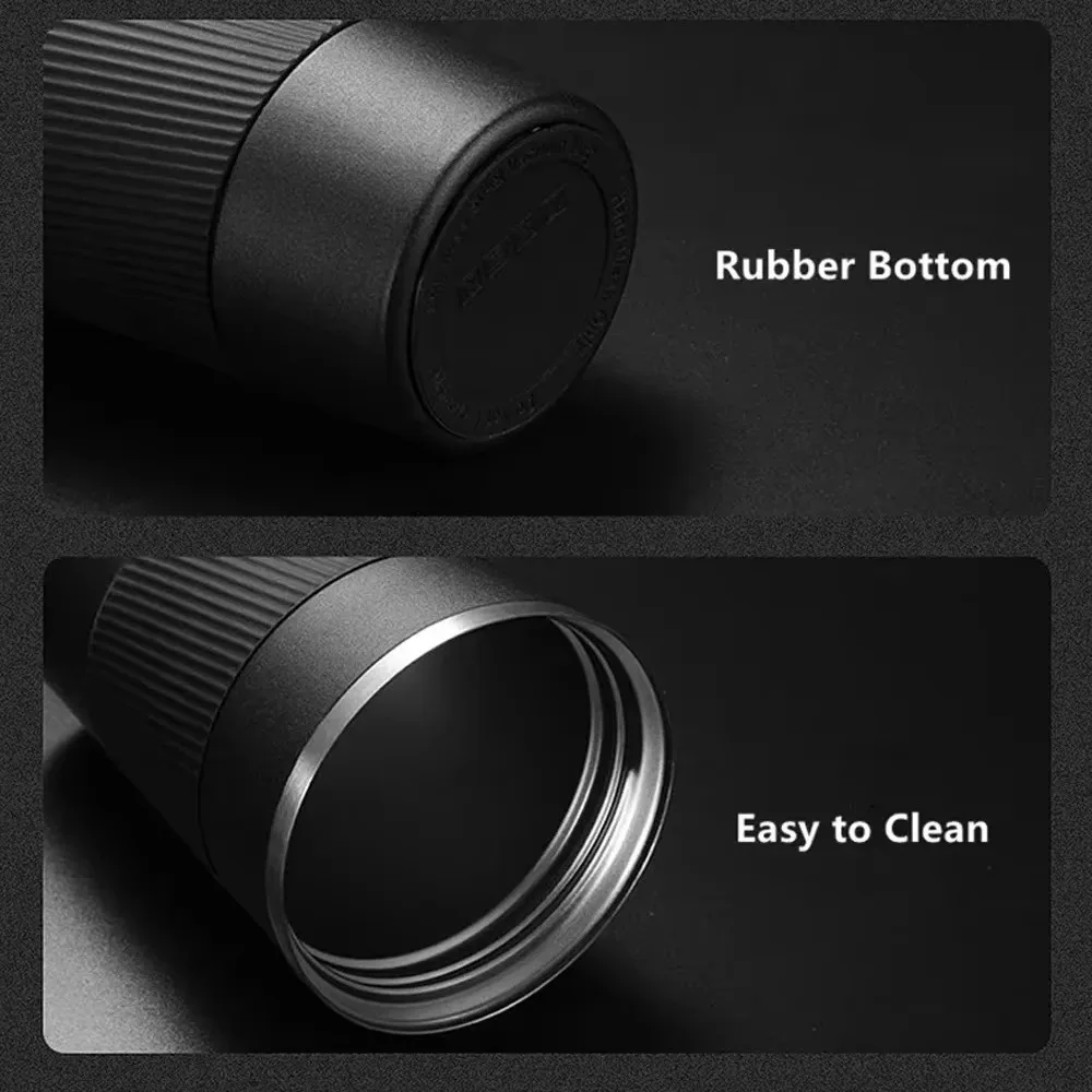 Stainless Steel Coffee Cup Double Layer Vacuum Insulation Cup Outdoor Portable Car Water Cups Fashion Mug Water Bottle