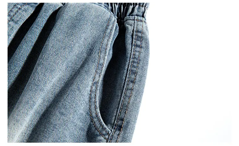 New Men's Denim Shorts Summer Breathable Cotton Blend Casual 5-Point Trousers Minimalist Style Streetwear Urban Fashion Trousers